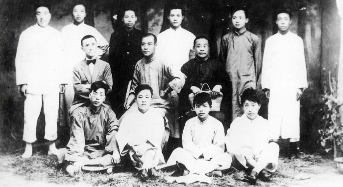 1926年，重庆党团负责人合影。