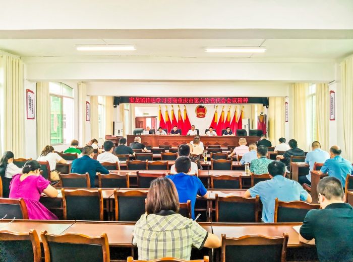 宝龙镇传达学习贯彻市第六次党代会精神。
